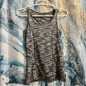 Women’s Reebok Extra Small XS Workout Tank Top Black, Gray, White